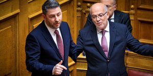 Νίκος Ανδρουλάκης και Γιώργος Φλωρίδης