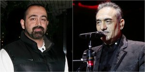 Μπο (αριστερά) και Νότης Σφακιανάκης (δεξιά) 