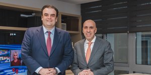 Κυριάκος Πιερρακάκης και Γιάννης Μπρατάκος 