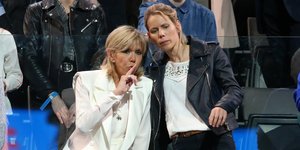 H Μπριζίτ Μακρόν με την κόρη της Τιφέν Οζιέρ