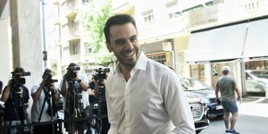 Ο Μανώλης Χριστοδουλάκης