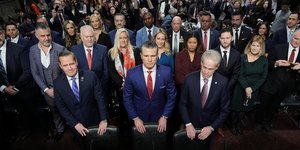 Τα μέλη της κυβέρνησης των ΗΠΑ