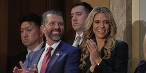 Ντόναλντ Τραμπ Τζ. και Μπετίνα Άντερσον