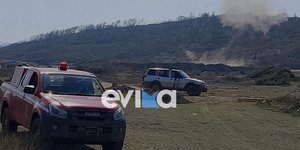 Ελεγχόμενη έκρηξη στην Εύβοια