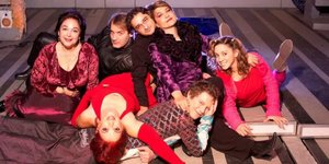 Η Ελένη Ράντου με την Ράνια Ιωαννίδου