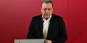 Ο Σωκράτης Φάμελλος στη συνεδρίαση της Κεντρικής Επιτροπής του ΣΥΡΙΖΑ 