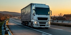 Φορτηγό στον δρόμο