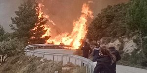 Φωτιά στη Λευκάδα