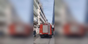Φωτιά σε διαμέρισμα στην Πολίχνη Θεσσαλονίκης