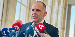 Ο υπουργός Εξωτερικών Γιώργος Γεραπετρίτης 