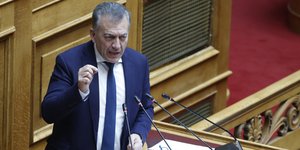 O αναπληρωτής υπουργός Αθλητισμού, Γιάννης Βρούτσης