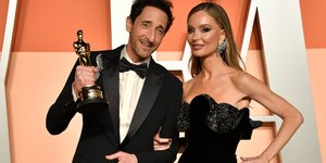 Χάρβεϊ Γουάινστιν, Άντριεν Μπρόντι, Τζορτζίνα Τσάπμαν