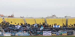 Φίλοι του Ηρακλή στο ματς με την ΑΕΛ