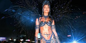 Η Ιρίνα Σάικ στο καρναβάλι του Ρίο ντε Τζανέιρο