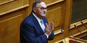 Ο Δημήτρης Καλογερόπουλος της ΝΔ