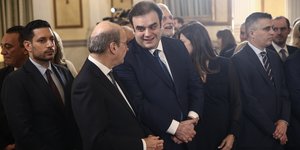 Κωστής Χατζηδάκης, Κυριάκος Πιερρακάκης στην ορκωμοσία