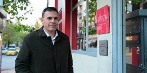 Ο εκπρόσωπος του ΣΥΡΙΖΑ - ΠΣ, Γιώργος Καραμέρος