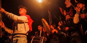 Κούρδοι στη βορειοανατολική Συρία σε εορτασμούς για το Νόορουζ, τη δική τους πρωτοχρονιά