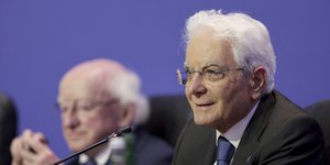 Ο Ιταλός πρόεδρος της Δημοκρατίας, Σέρτζιο Ματαρέλα