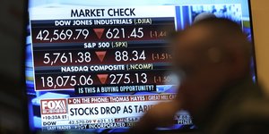 Δείκτες στο χρηματιστήριο της Νέας Υόρκης