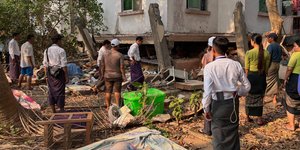 σεισμός στην Μιανμάρ