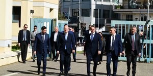 Στο υπουργείο Υποδομών και Μεταφορών ο Κυρ. Μητσοτάκης