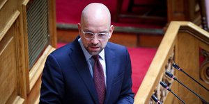 Ο βουλευτής του ΣΥΡΙΖΑ Κώστας Μπάρκας