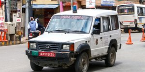 ασθενοφόρο στο Νεπάλ