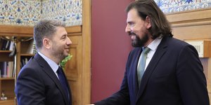 Νίκος Ανδρουλάκης και Πέτρος Παππάς
