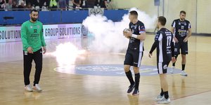 Επεισόδια πριν τον αγώνα Παρτιζάν-ΑΕΚ