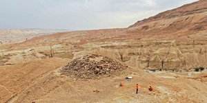 Πυραμίδα ελληνιστικής περιόδου ανακαλύφθηκε στη μέση της ερήμου της Ιουδαίας