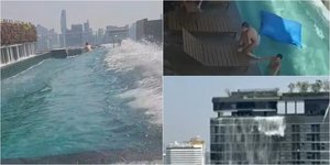 Πλάνα από την στιγμή του σεισμού στην Μπανγκόκ