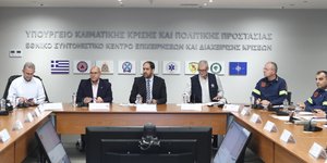 Σύσκεψη για την επερχόμενη αντιπυρική περίοδο στην Πολιτική Προστασία 