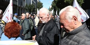 Συγκέντρωση συνταξιούχων