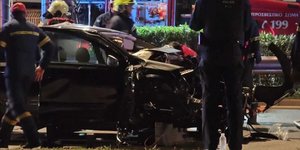 Σοβαρό τροχαίο στη λεωφόρο Ποσειδώνος