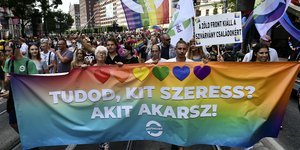 Παρέλαση pride στη Βουδαπέστη