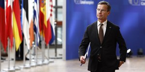 Ο πρωθυπουργός της Σουηδίας, Ουλφ Κρίστερσον