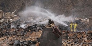 Αποκαΐδια στη Νότια Κορέα