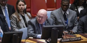 Ο Ρώσος πρεσβευτής στον ΟΗΕ, Βασίλι Νεμπένζια