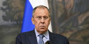 Ο Ρώσος υπουργός Εξωτερικών Σεργκέι Λαβρόφ