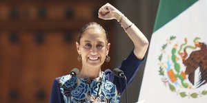 Η Πρόεδρος του Μεξικό, Κλαούντια Σεϊνμπάουμ