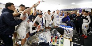 Οι Έλληνες διεθνείς μετά τον θρίαμβο επί της Σκωτίας