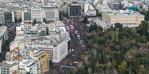 Το συλλαλητήριο στην Αθήνα