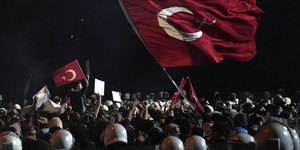 Από τις διαδηλώσεις στην Τουρκία