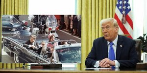 Ο Τραμπ μίλησε για την δολοφονία του Τζον Φ. Κένεντι μετά την δημοσιοποίηση των αρχείων