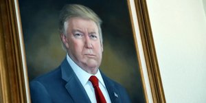 Το πορτρέτο του Ντόναλντ Τραμπ στο Καπιτώλιο του Κολοράντο