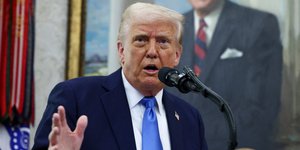 Ο Αμερικανός πρόεδρος, Ντόναλντ Τραμπ