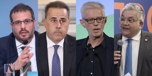 Οι Νίκος Τσάφος, Σταύρος Παπασταύρου, Αρίστος Δοξιάδης και Νίκος Παπαϊωάννου