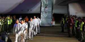 Άφιξη στη Βενεζουέλα 199 μεταναστών που απέλασαν οι ΗΠΑ του Τραμπ