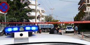 Το σημείο που σημειώθηκε το εργατικό δυστύχημα στη Βούλα